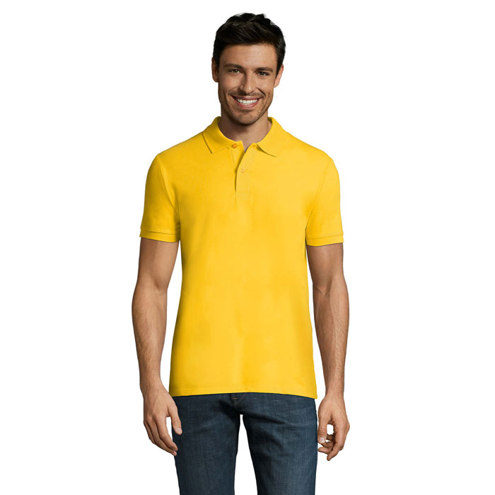 Polo personnalisable pour homme 180g - PERFECT Jaune 1